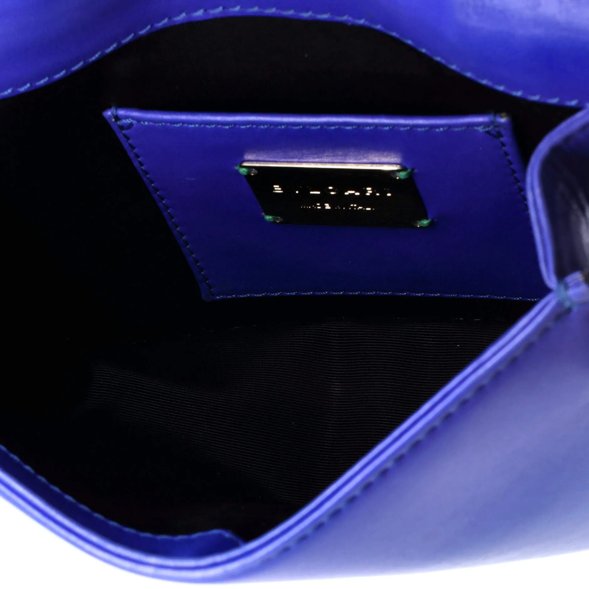 Pre-Loved Bvlgari Serpenti Forever Square Shoulder Bag Leather and Stingray Small sold by Zulily product image thumbnail 5