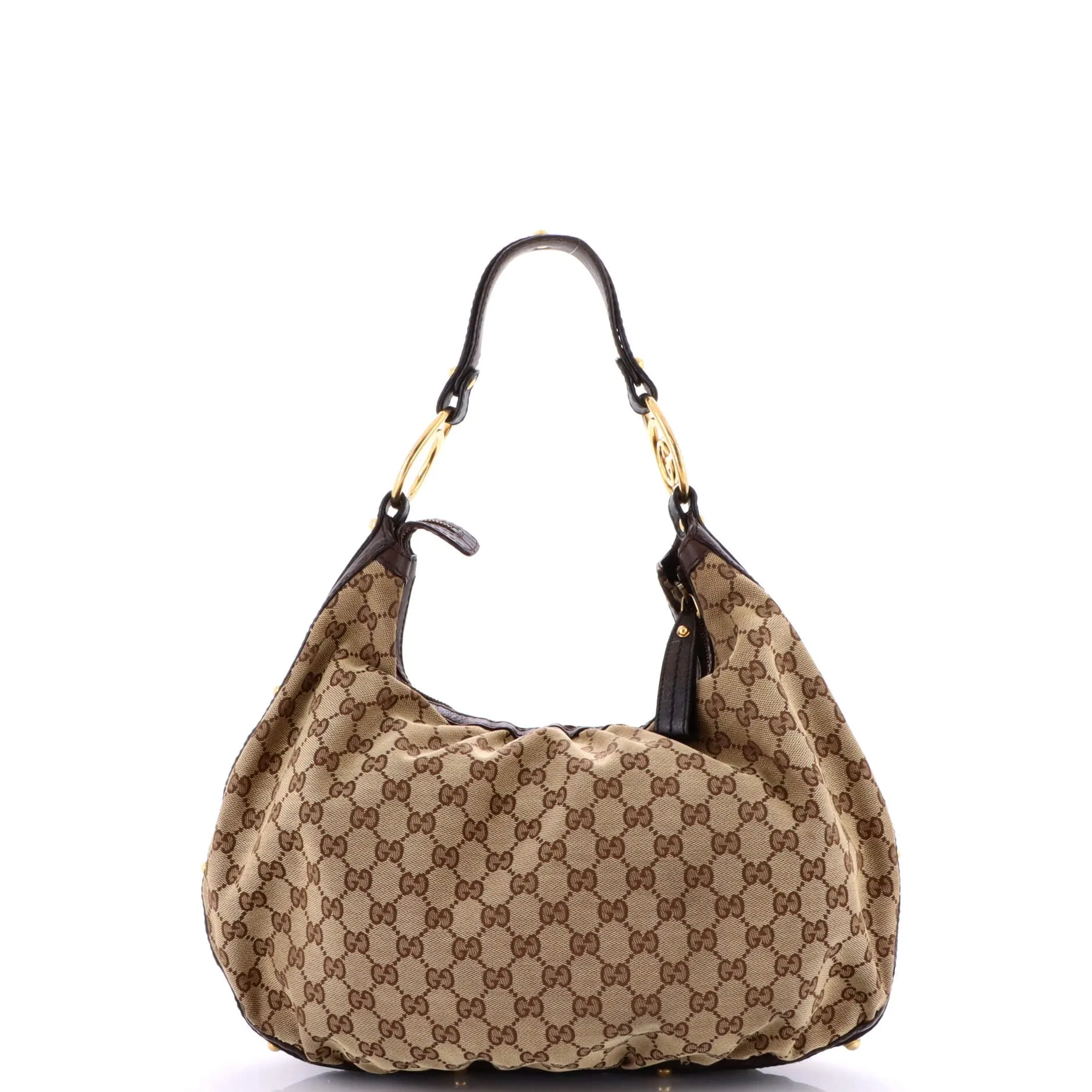 Pre-Loved Gucci Interlocking Hobo GG Canvas Medium sold by Zulily product image thumbnail 3