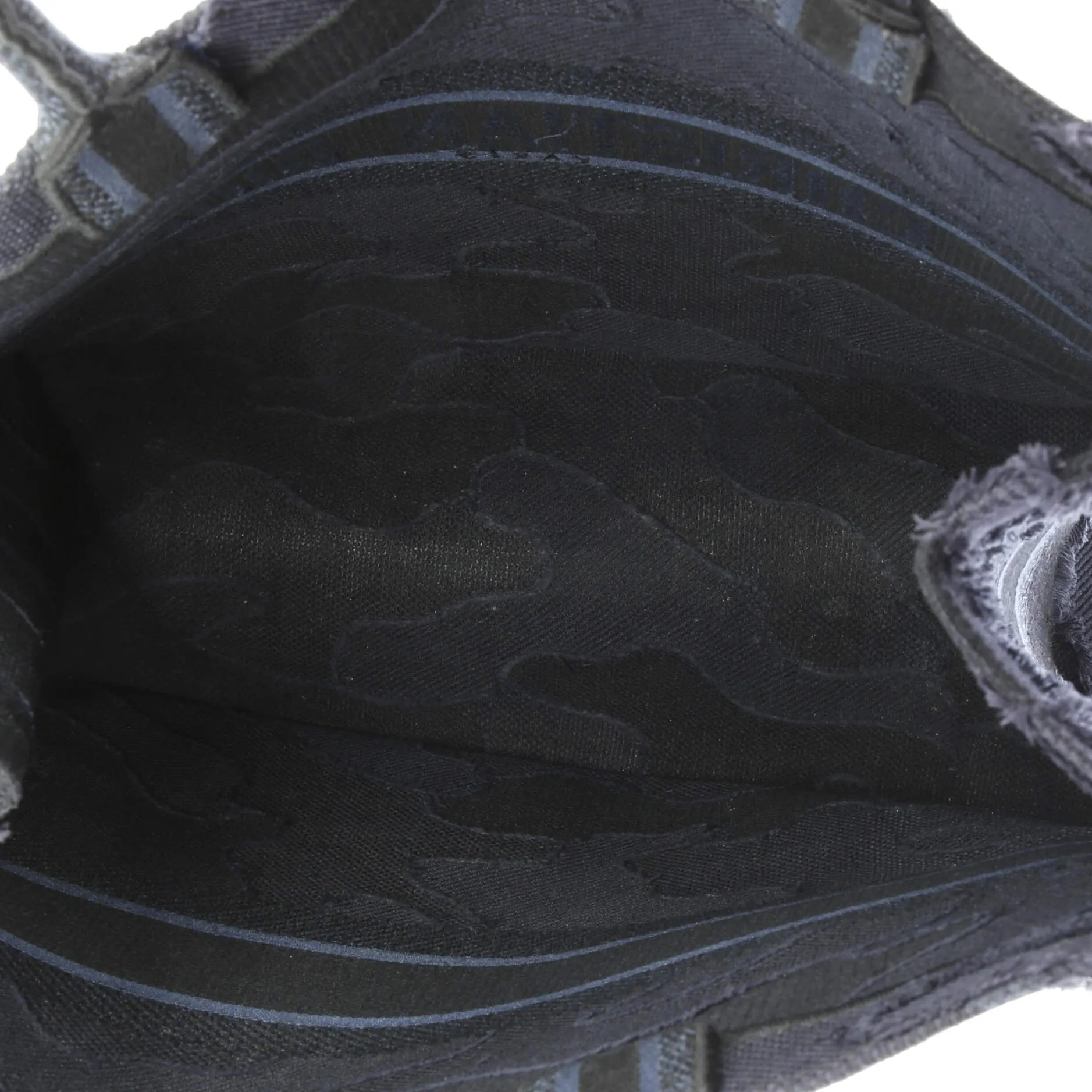 Pre-Loved Christian Dior Book Tote Camouflage Embroidered Canvas Large sold by Zulily product image thumbnail 5