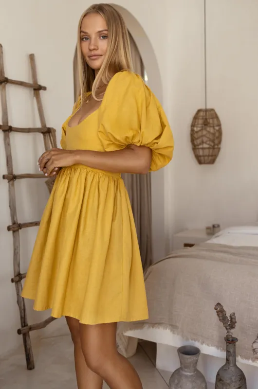 Bali ELF Strawberry Fields Puff Sleeve Mini (Sale) sold by Zulily