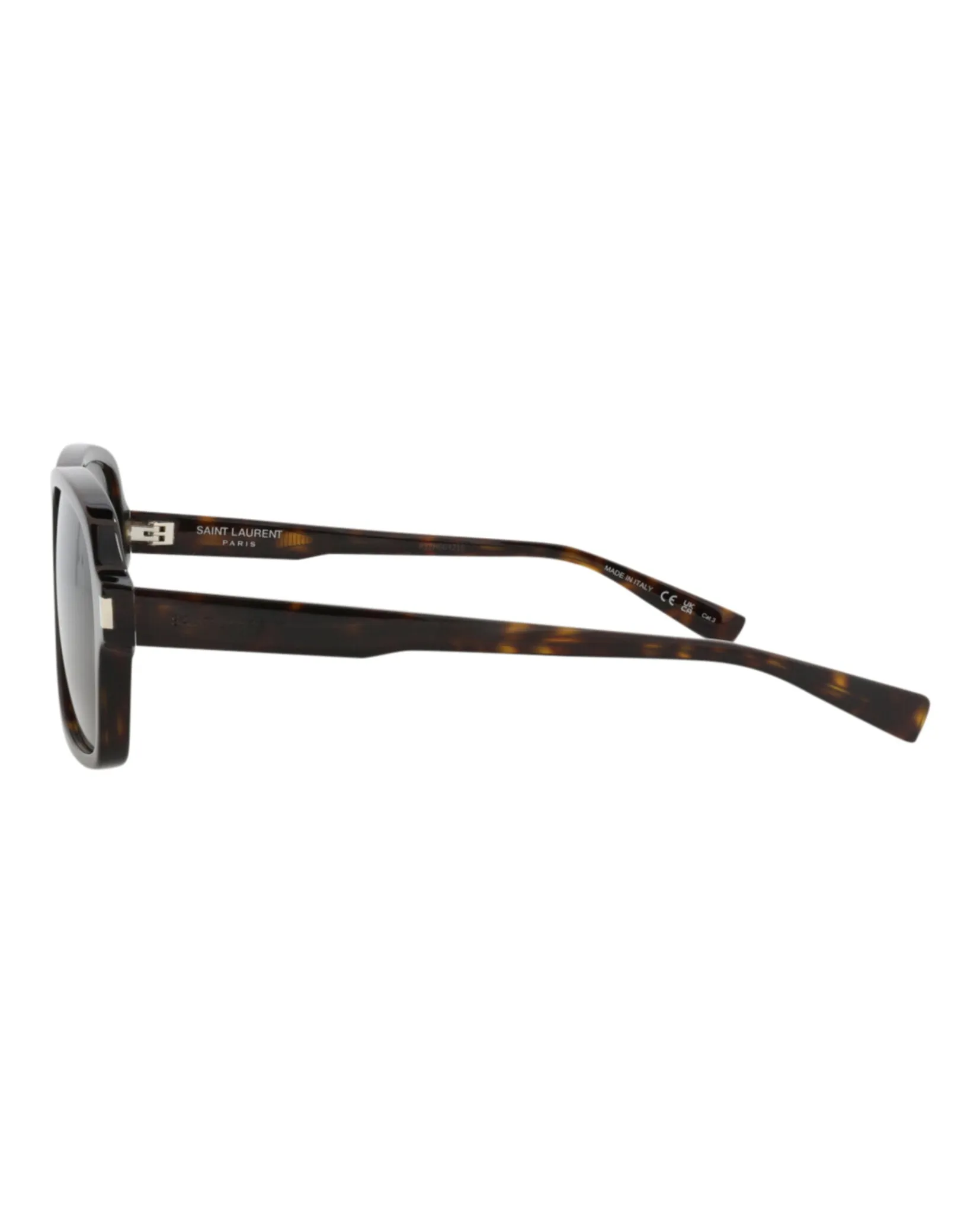 Saint Laurent Aviator-Frame Recycled Acetate Sunglasses sold by Zulily product image thumbnail 3