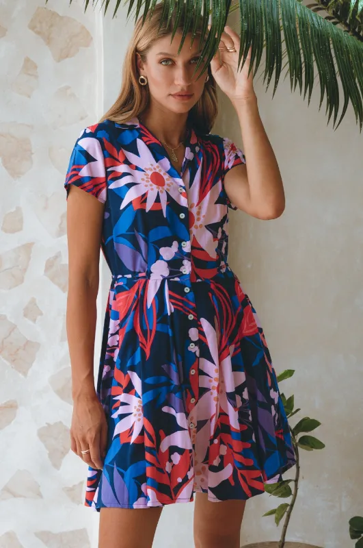 Bali ELF Women's Agnes Shirt Dress sold by Zulily