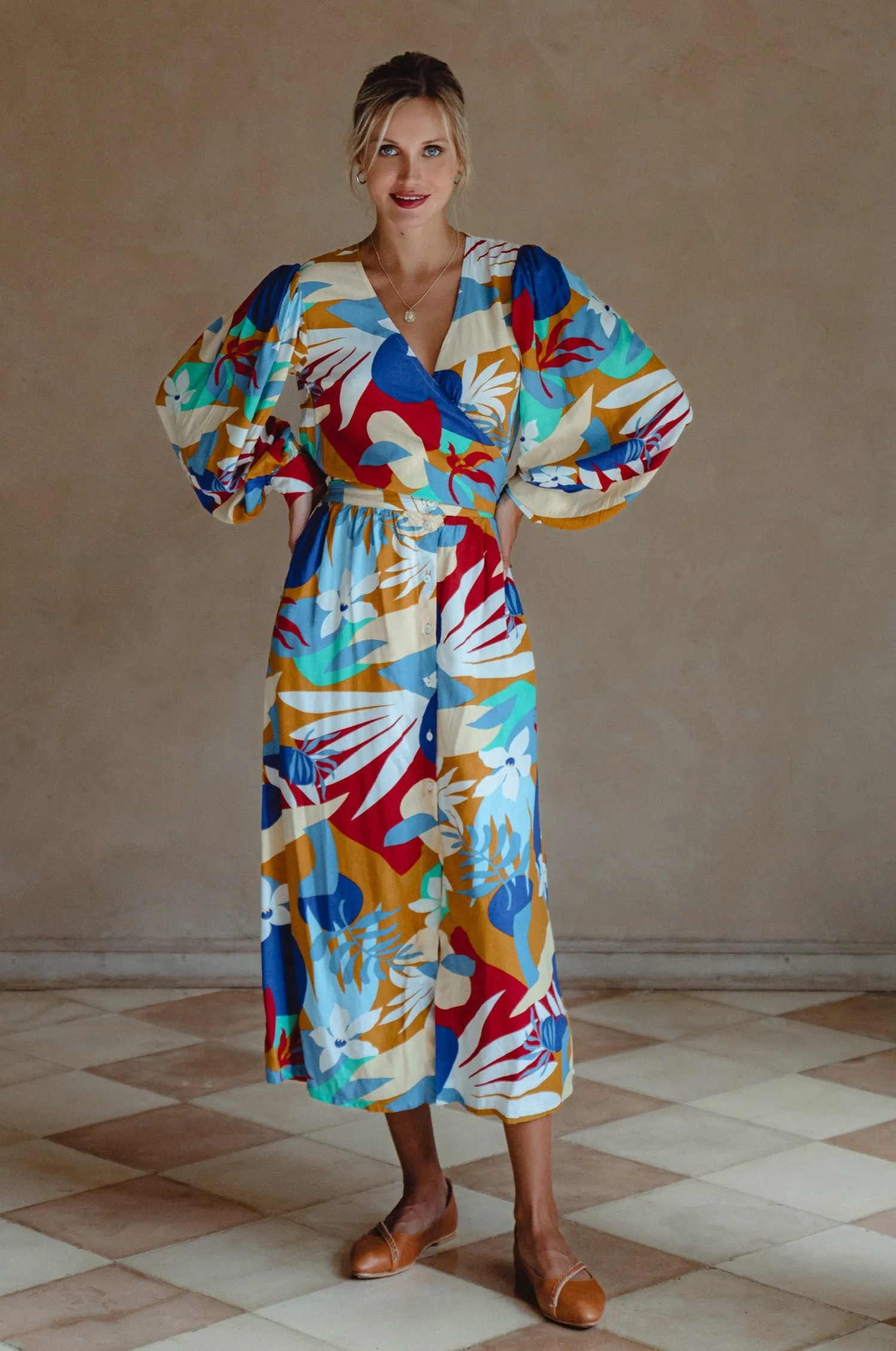 Bali ELF Women's Celeste Convertible Midi Dress (Sale) sold by Zulily product image thumbnail 4