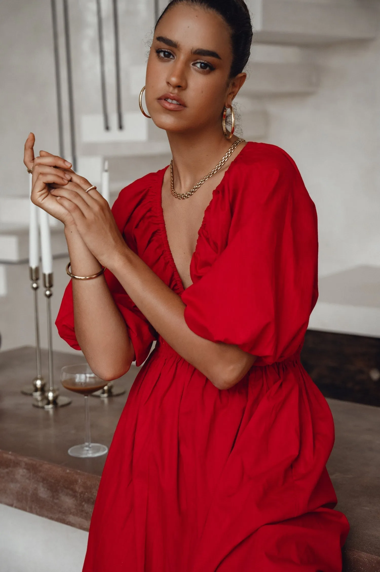 Bali ELF Women's Kezas Cotton Maxi Dress sold by Zulily product image thumbnail 2