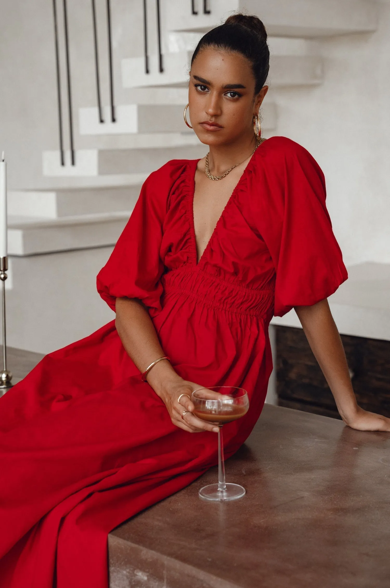 Bali ELF Women's Kezas Cotton Maxi Dress sold by Zulily product image thumbnail 4