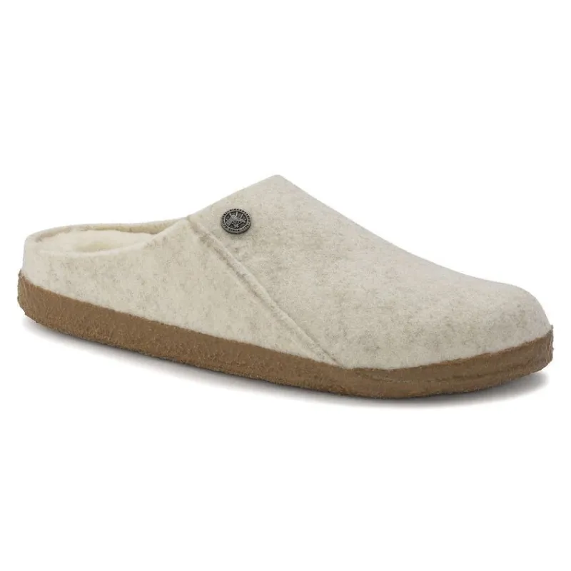 Birkenstock Zermatt Shearling Wool Felt Ecru sold by Zulily