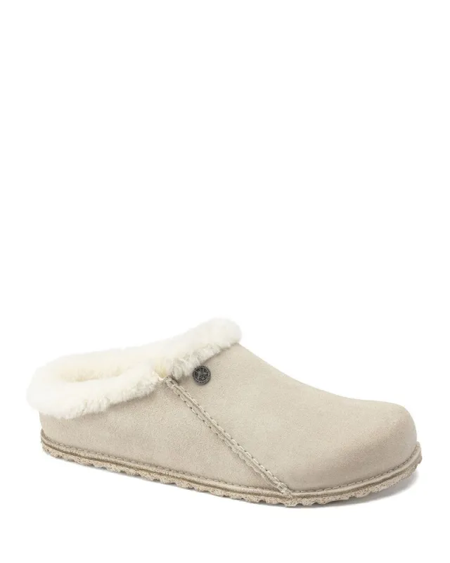 Birkenstock Zermatt Premium Suede Leather Antique White sold by Zulily