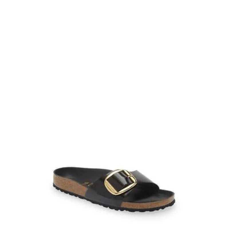 Birkenstock Arizona Big Buckle Oiled Leather Blue sold by Zulily