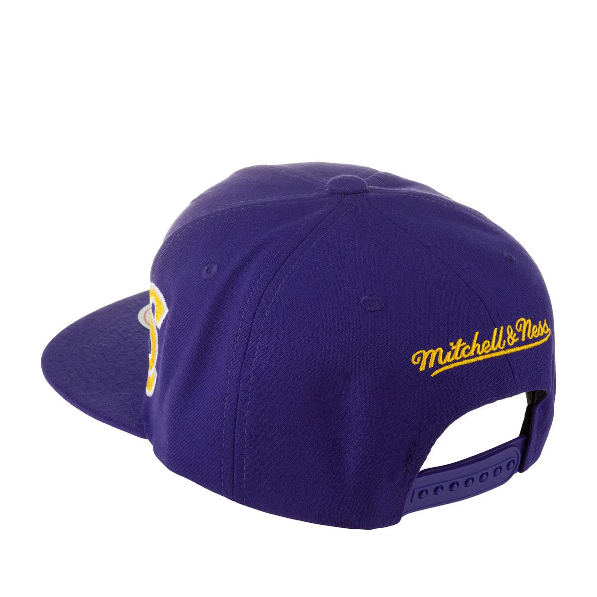 Men's Mitchell & Ness Nba Full Frontal Snapback Lakers - Purple sold by Zulily product image thumbnail 3