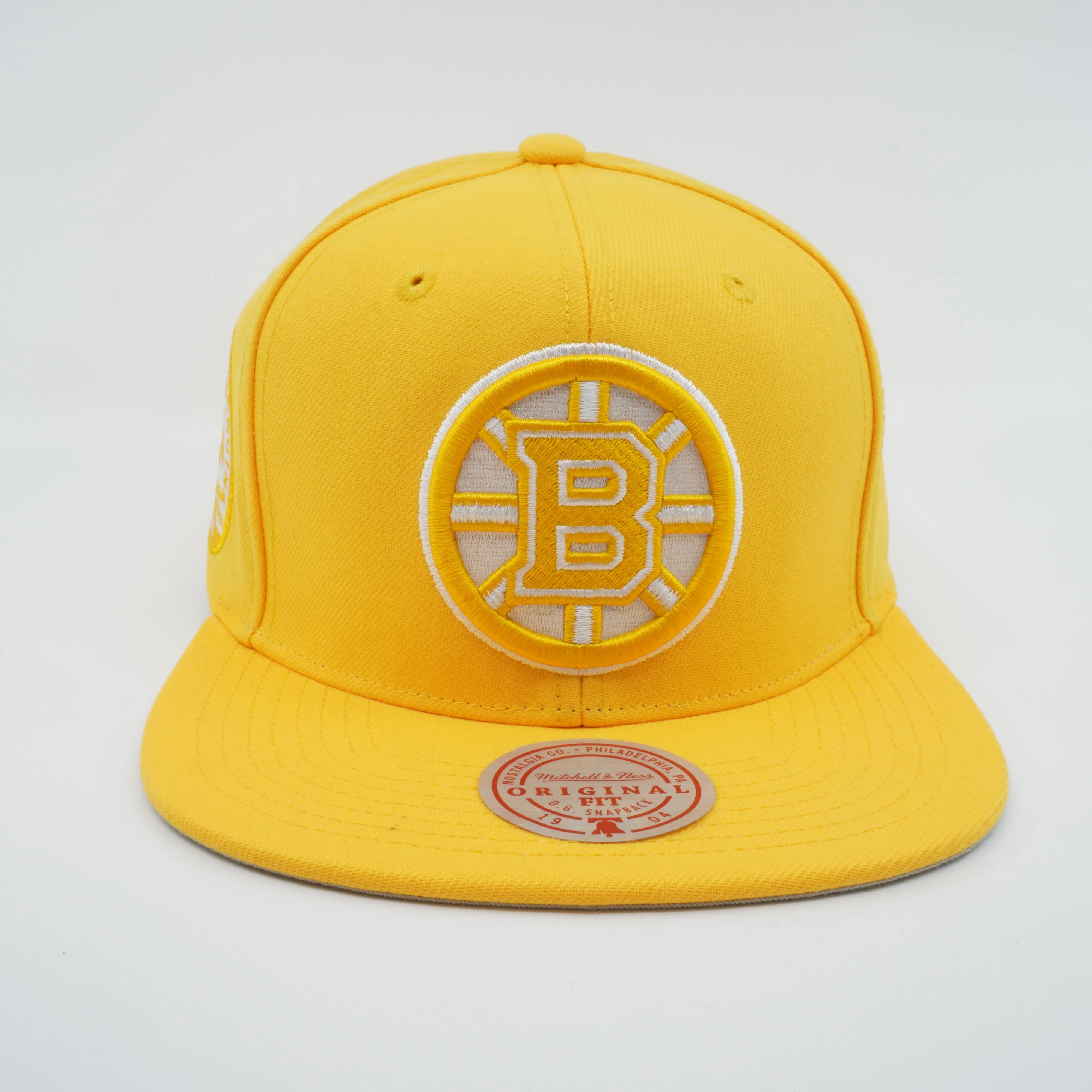 Men's Mitchell & Ness Nhl Back To Basics Snapback Bruins - Yellow sold by Zulily product image thumbnail 2