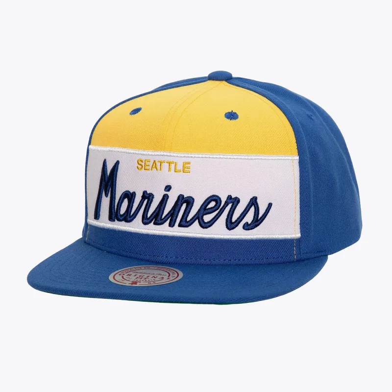 Men's Mitchell & Ness Mlb Retro Sport Snapback Coop Mariners sold by Zulily