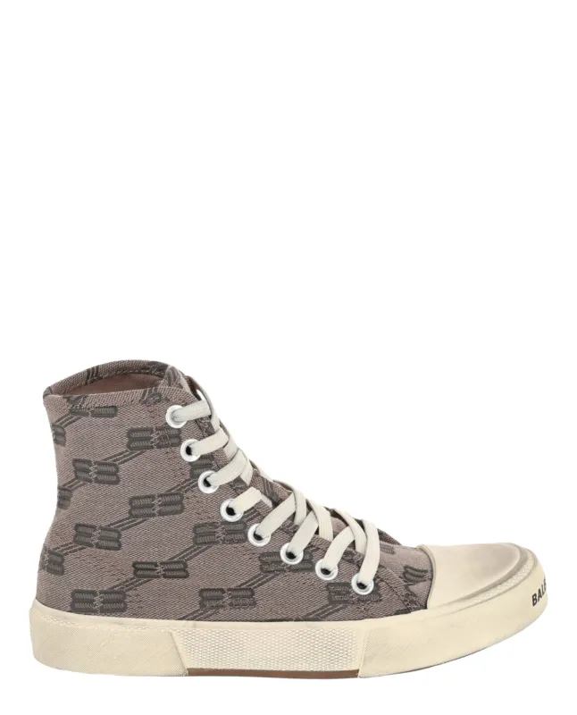 Balenciaga Paris BB Monogram High-Top Sneakers made by Balenciaga