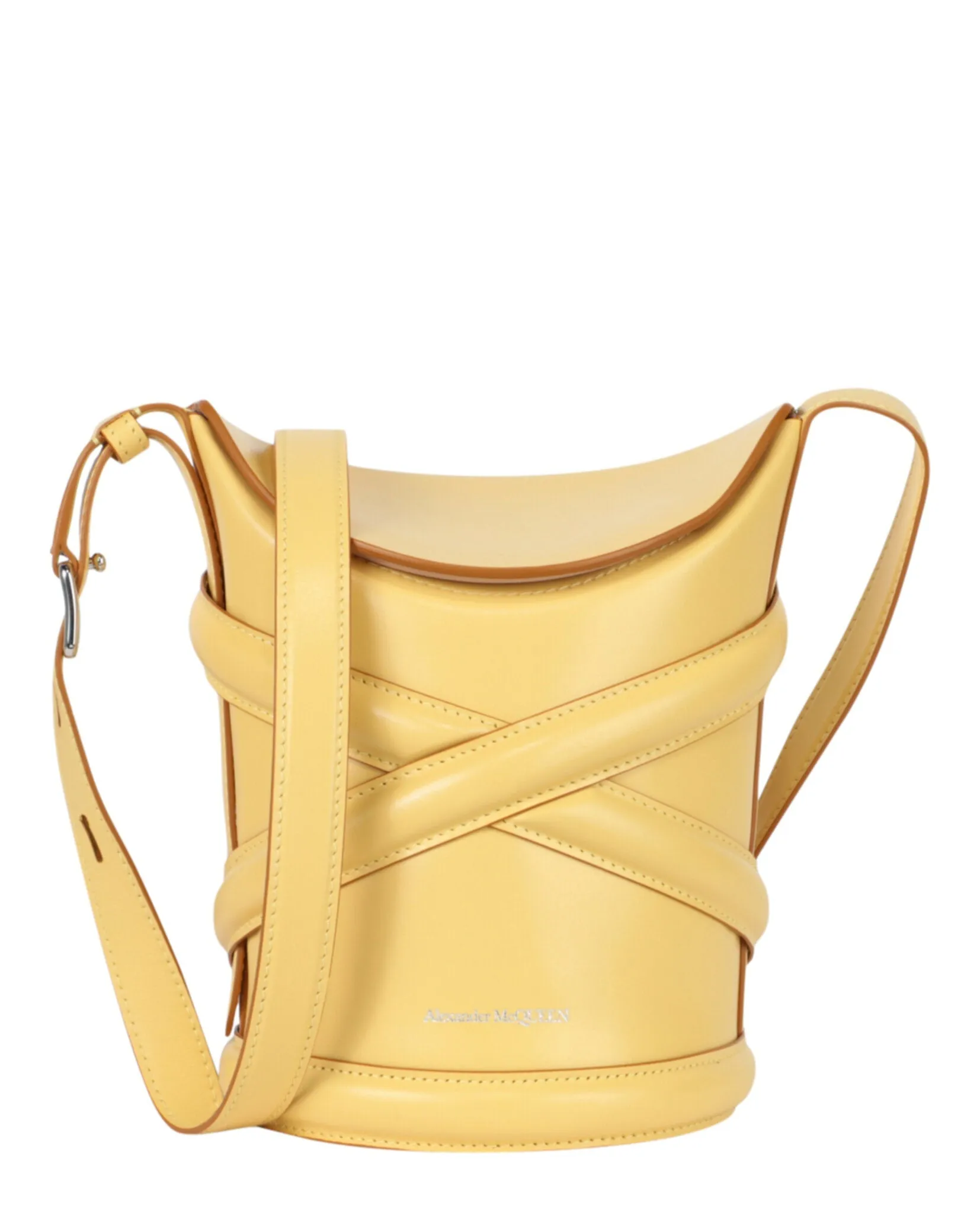 Alexander McQueen Women's The Curve Bucket Bag sold by Zulily