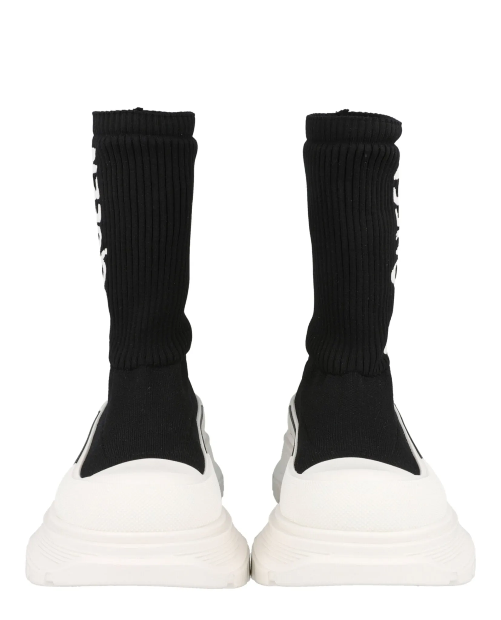 Alexander McQueen Women's Ribbed Tread Slick Boots sold by Zulily product image thumbnail 5