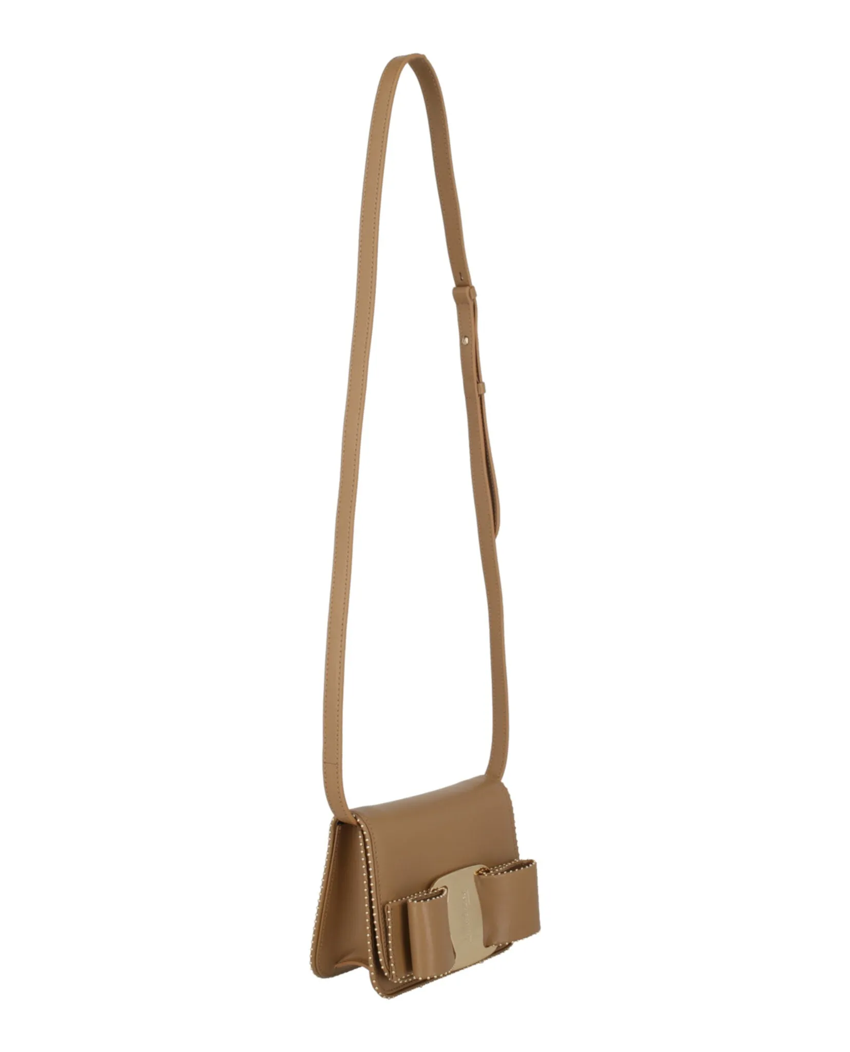 Ferragamo Mini Vara Bow Crossbody Bag sold by Zulily product image thumbnail 4