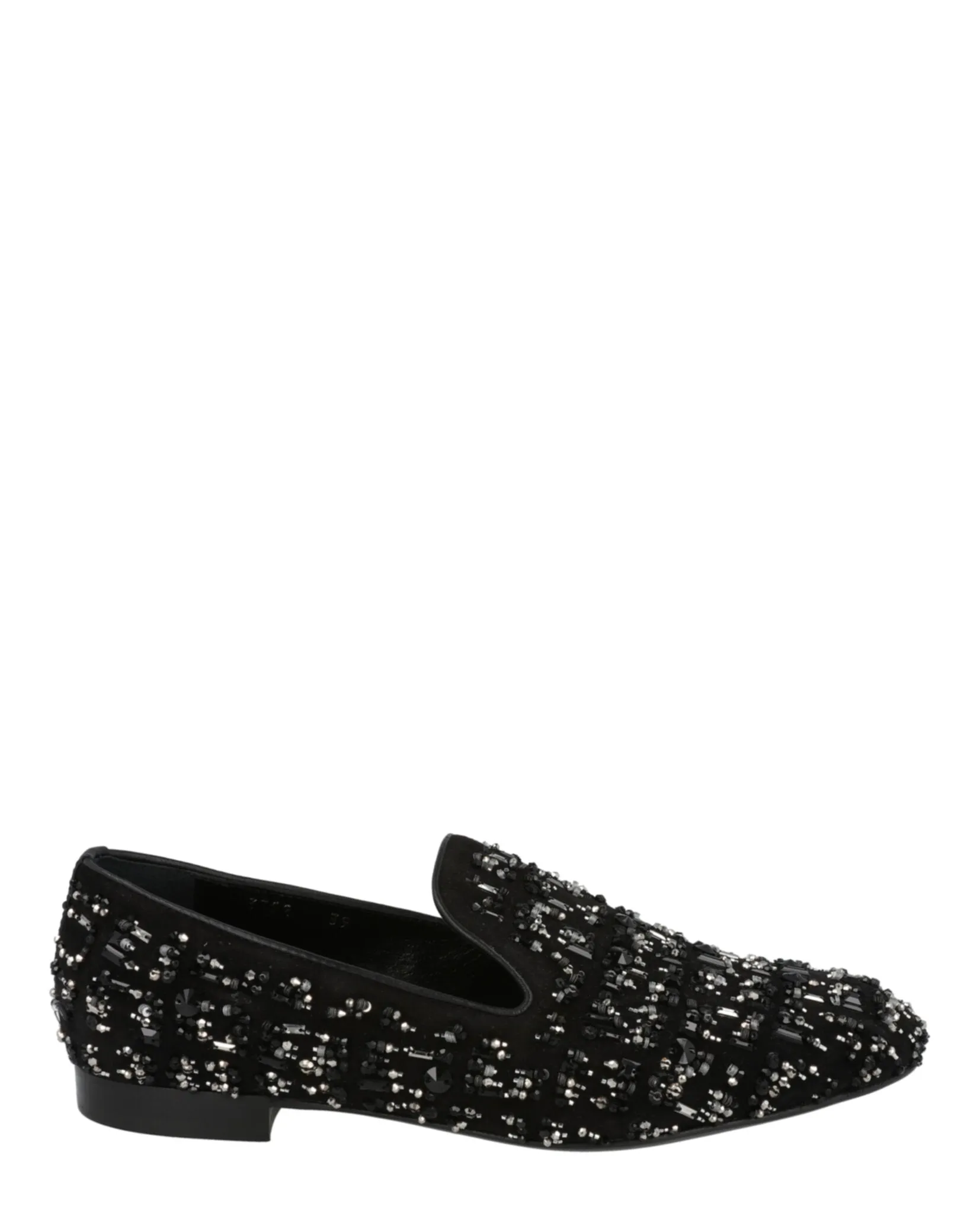 Versace Suede Bead-Embellished Slippers sold by Zulily