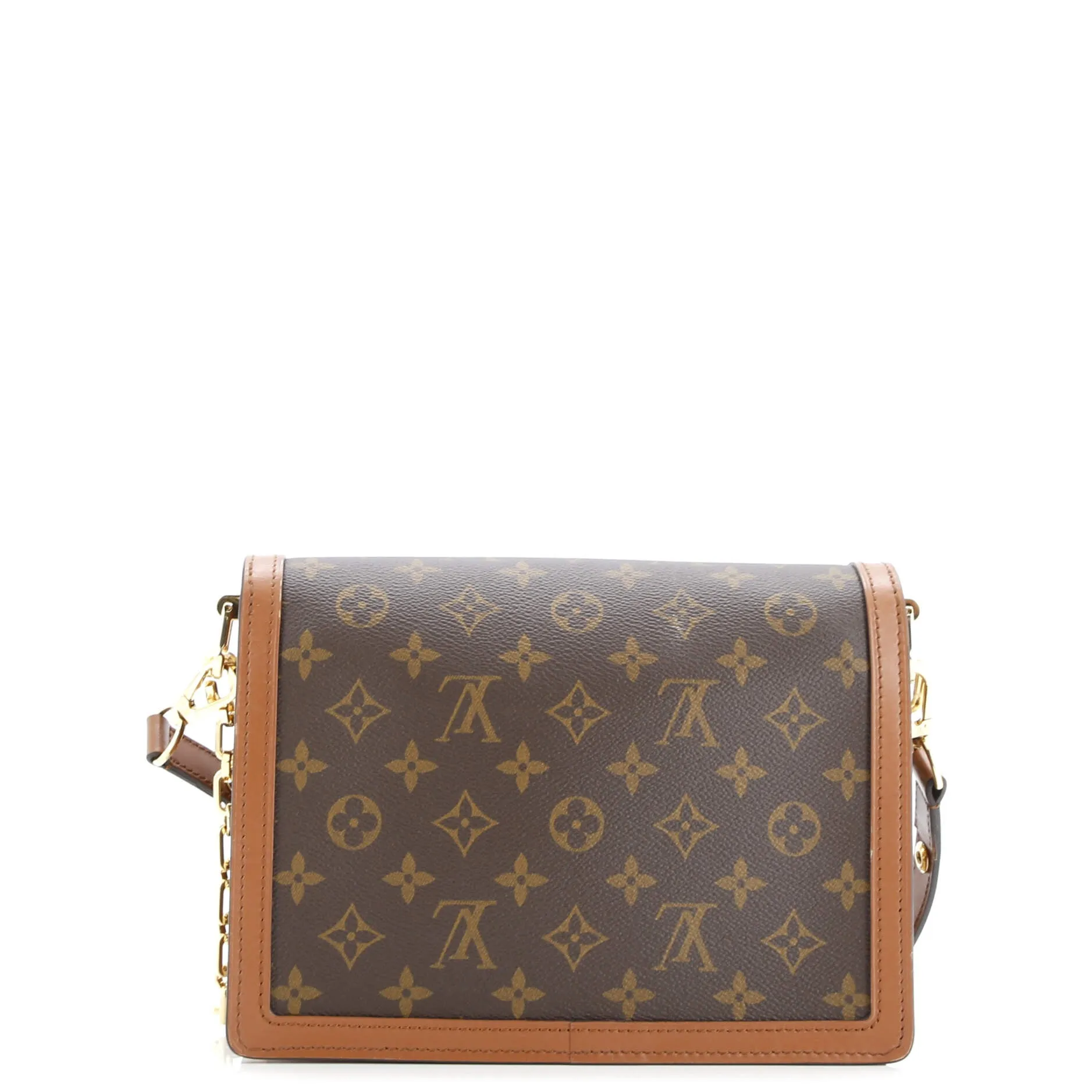 Pre-Loved Louis Vuitton Dauphine Shoulder Bag Reverse Monogram Canvas MM sold by Zulily product image thumbnail 3