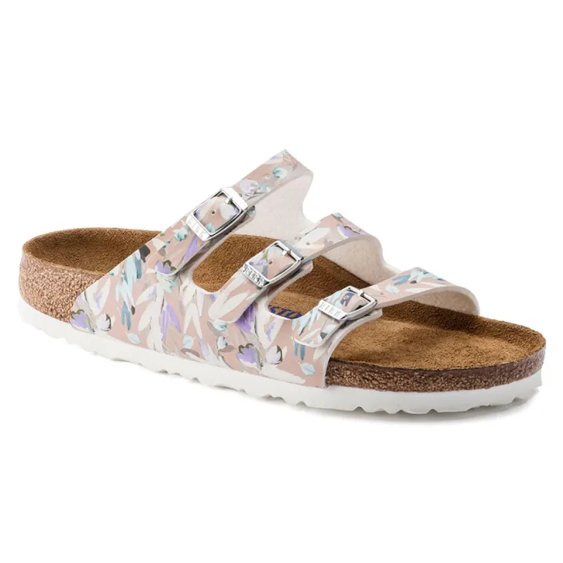 Birkenstock Florida Fresh Birko Flor Floral Fades Crystal Rose Sandals sold by Zulily