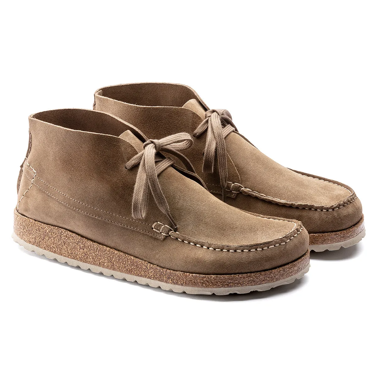 Birkenstock Maidan Suede Leather Taupe Moccasin sold by Zulily product image thumbnail 4