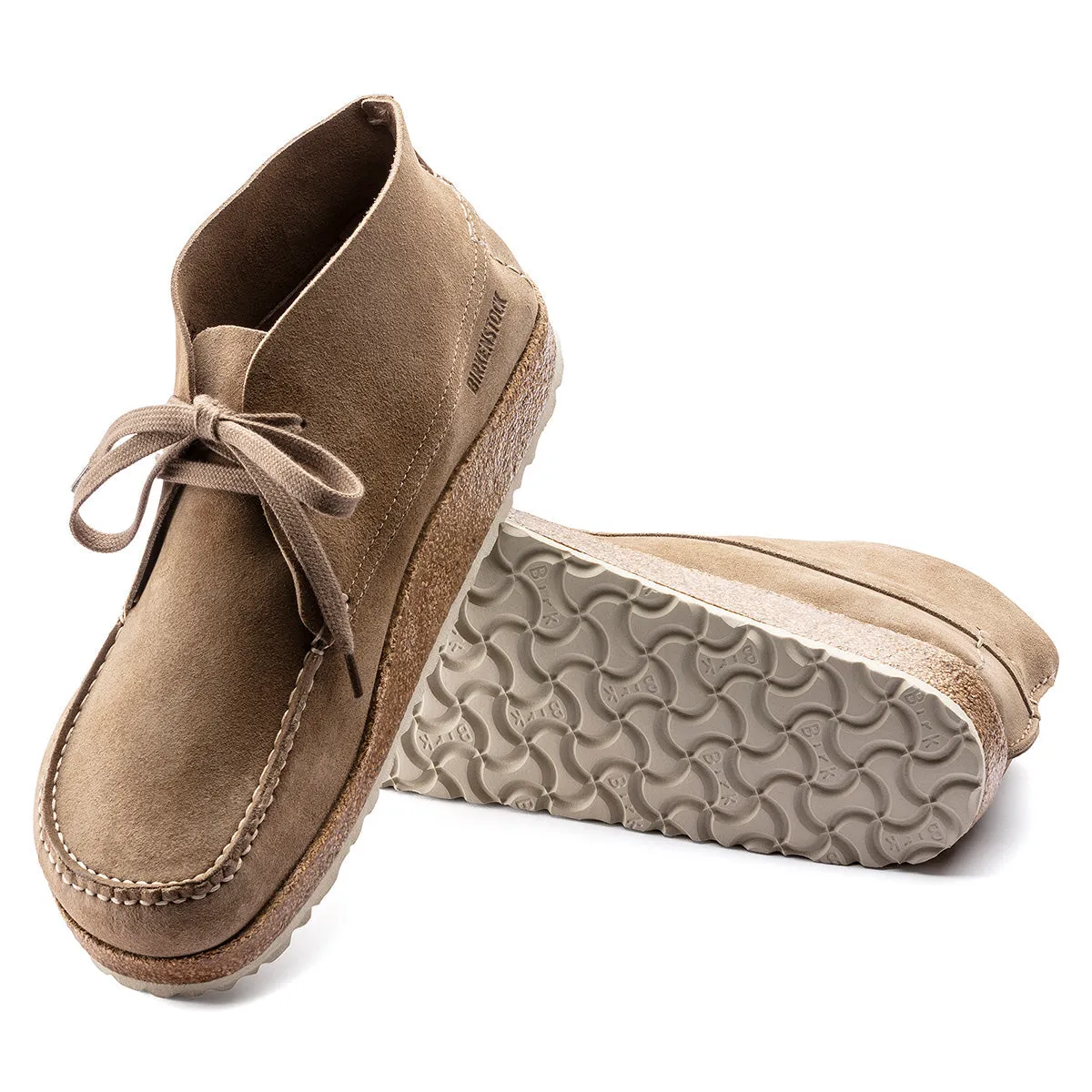 Birkenstock Maidan Suede Leather Taupe Moccasin sold by Zulily product image thumbnail 2