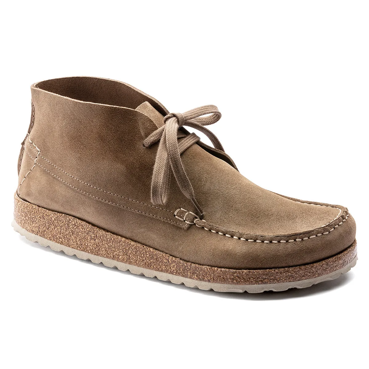 Birkenstock Maidan Suede Leather Taupe Moccasin sold by Zulily