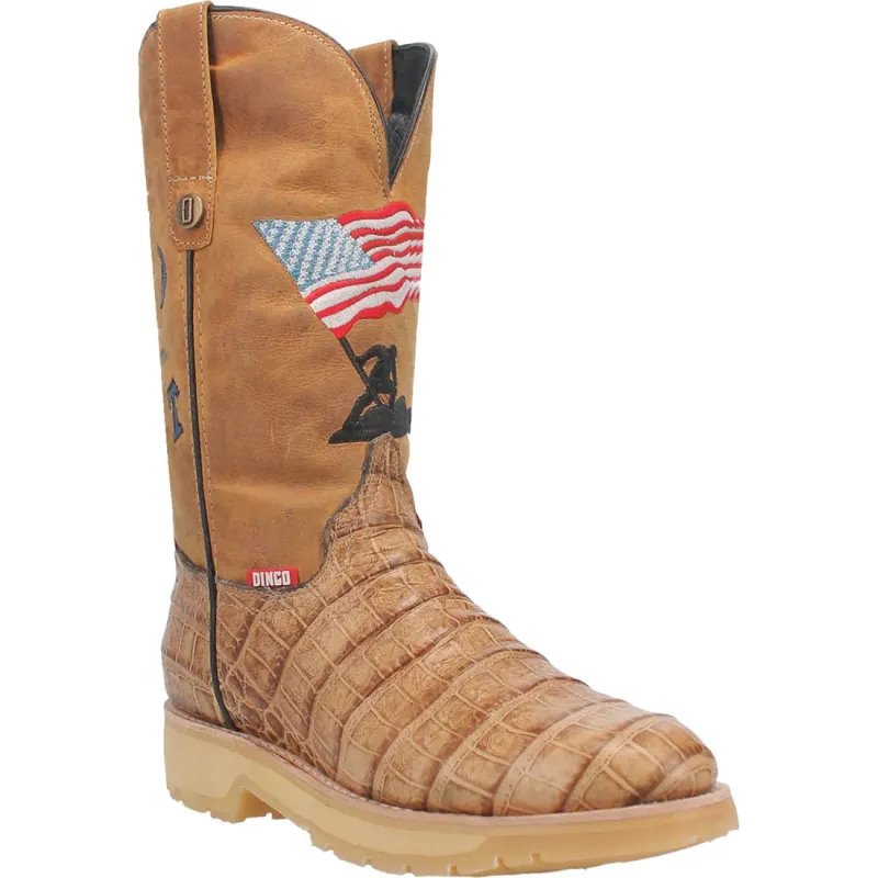 Dingo 1969 Men's "Patriot" Leather Boots made by dingo