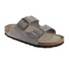 Birkenstock Arizona Soft Footbed Suede Leather Sandals sold by Zulily