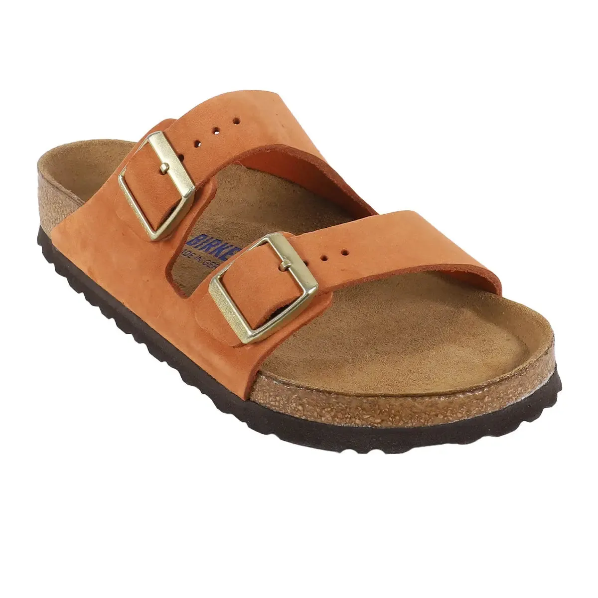 Birkenstock Arizona Soft Footbed Nubuck Leather Sandals sold by Zulily