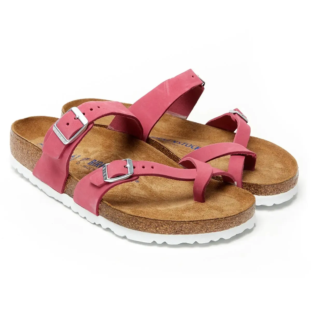 Birkenstock Mayari Soft Footbed Nubuck Leather Sandals sold by Zulily product image thumbnail 3
