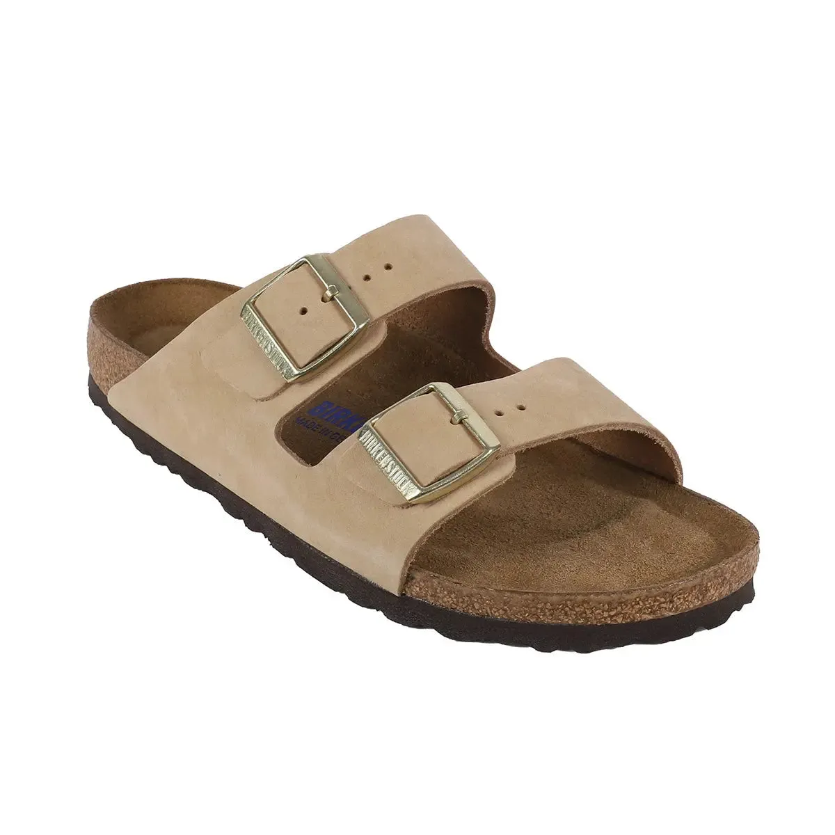 Birkenstock Arizona Soft Footbed Nubuck Leather sold by Zulily