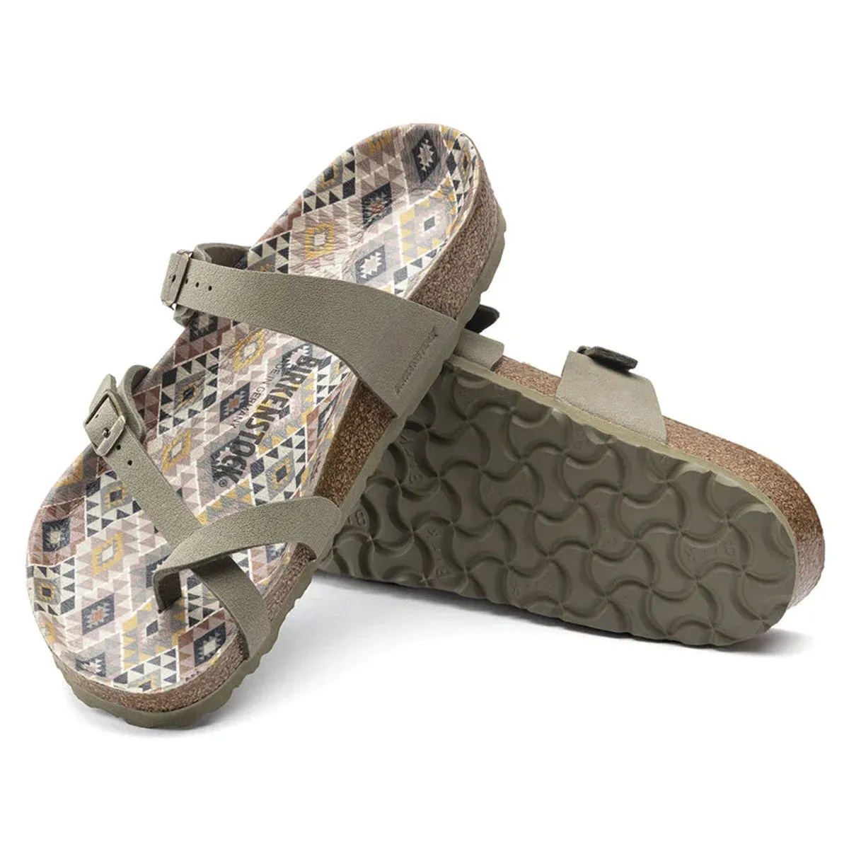 Birkenstock Women's Mayari Vegan Birkibuc Sandals sold by Zulily product image thumbnail 3