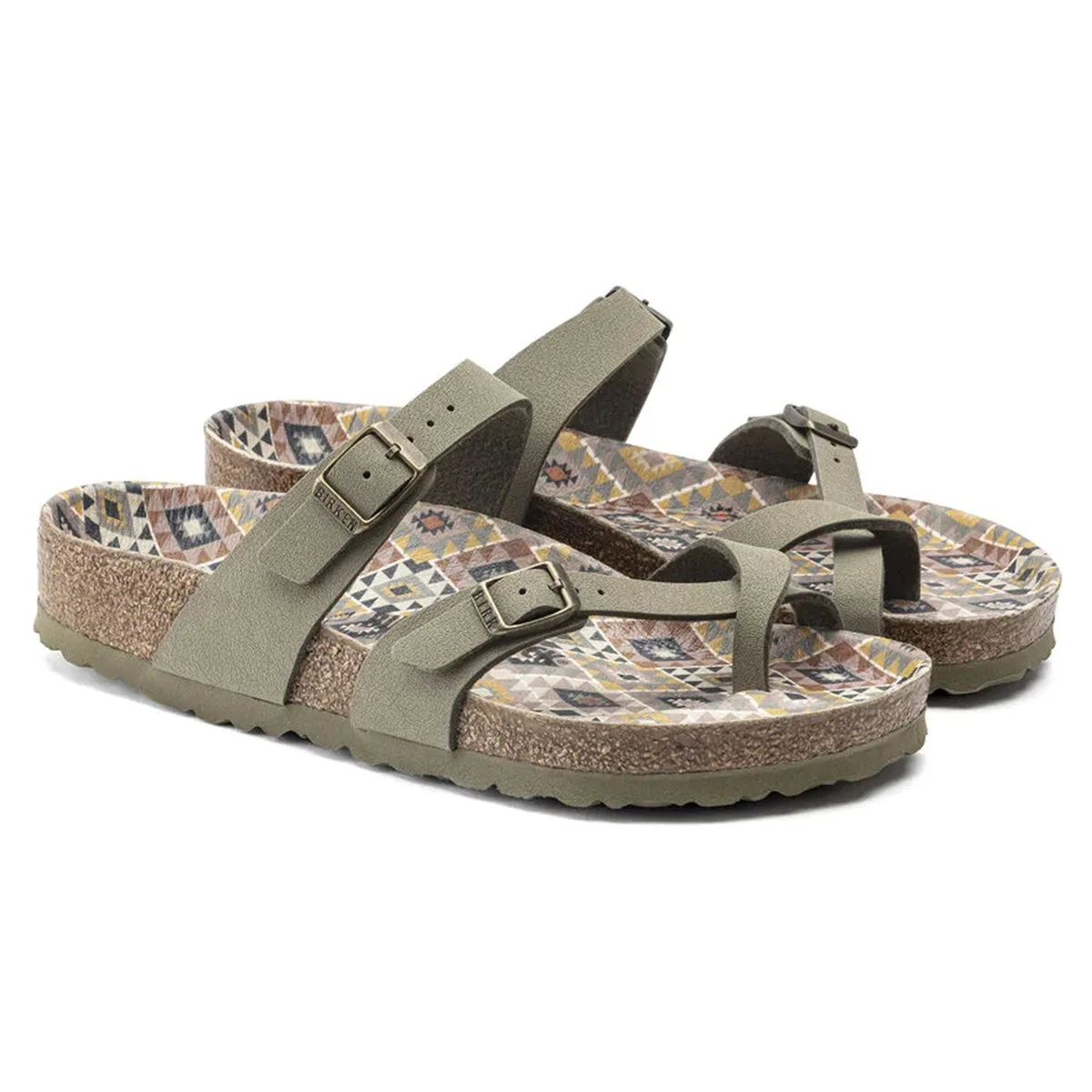 Birkenstock Women's Mayari Vegan Birkibuc Sandals sold by Zulily product image thumbnail 2