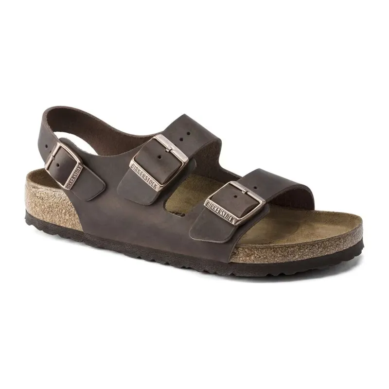 Birkenstock Men's Milano Oiled Leather Sandal sold by Zulily