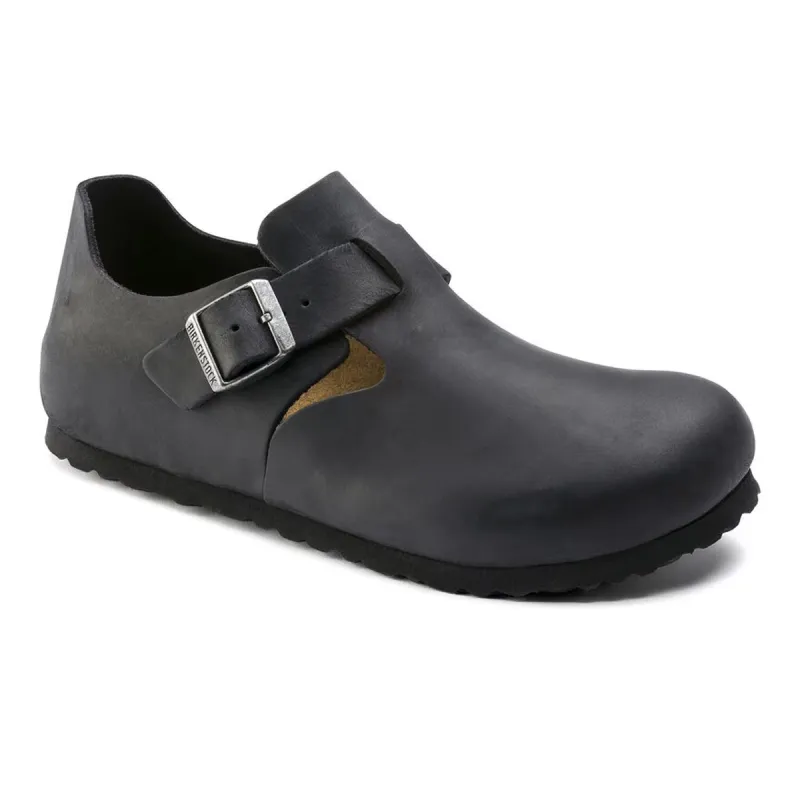 Birkenstock London Natural Leather Clogs sold by Zulily