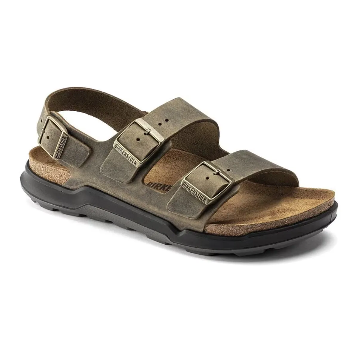 Birkenstock Men's Milano CT Oiled Leather Sandals sold by Zulily product image thumbnail 2
