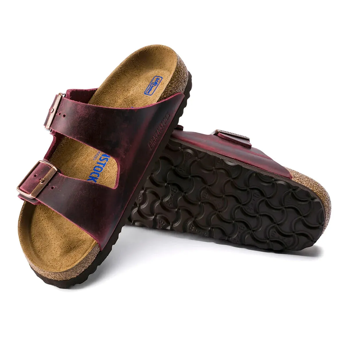 Birkenstock Arizona Soft Footbed Oiled Leather Sandals sold by Zulily product image thumbnail 3