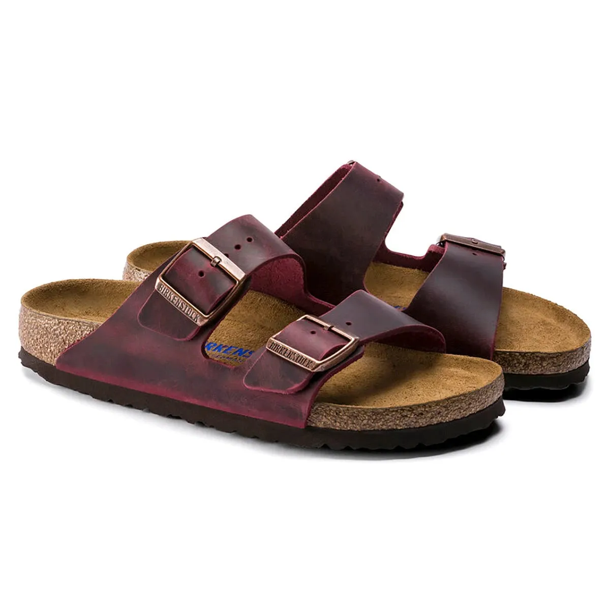 Birkenstock Arizona Soft Footbed Oiled Leather Sandals sold by Zulily product image thumbnail 2