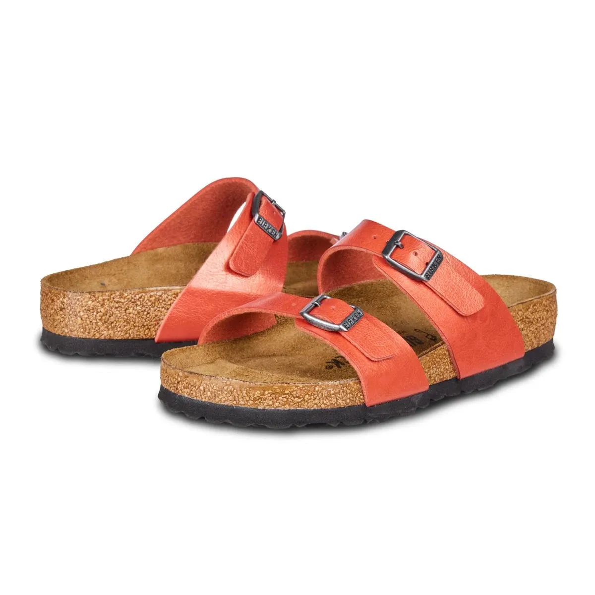 Birkenstock Sydney Birko-Flor Graceful Mars Red Sandals sold by Zulily product image thumbnail 2