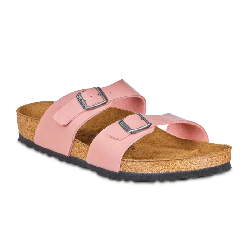 Birkenstock Sydney Birko-Flor Old Rose Sandals sold by Zulily