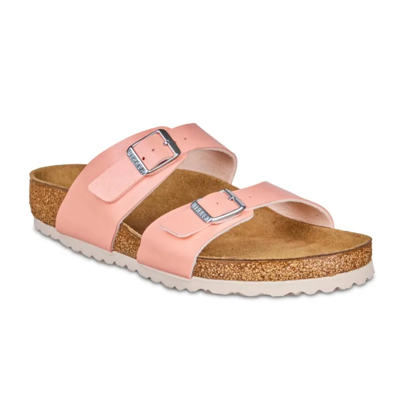 Birkenstock Sydney Birko-Flor Graceful Coral Sandals sold by Zulily