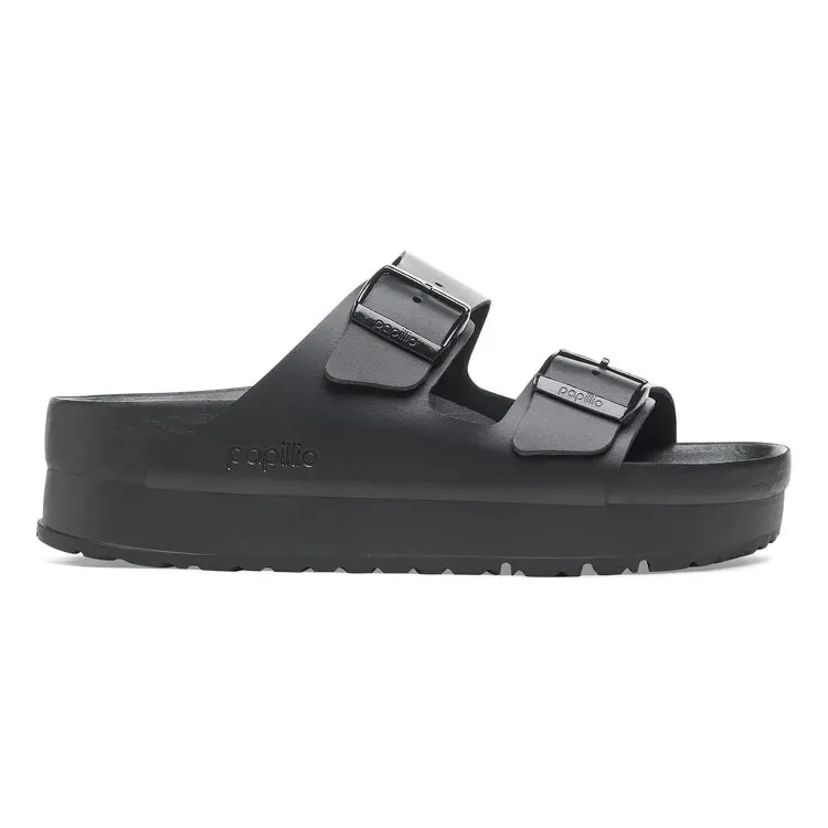 Birkenstock Women's Arizona Papillio Platform Leather Exquisite Black Sandals sold by Zulily product image thumbnail 4