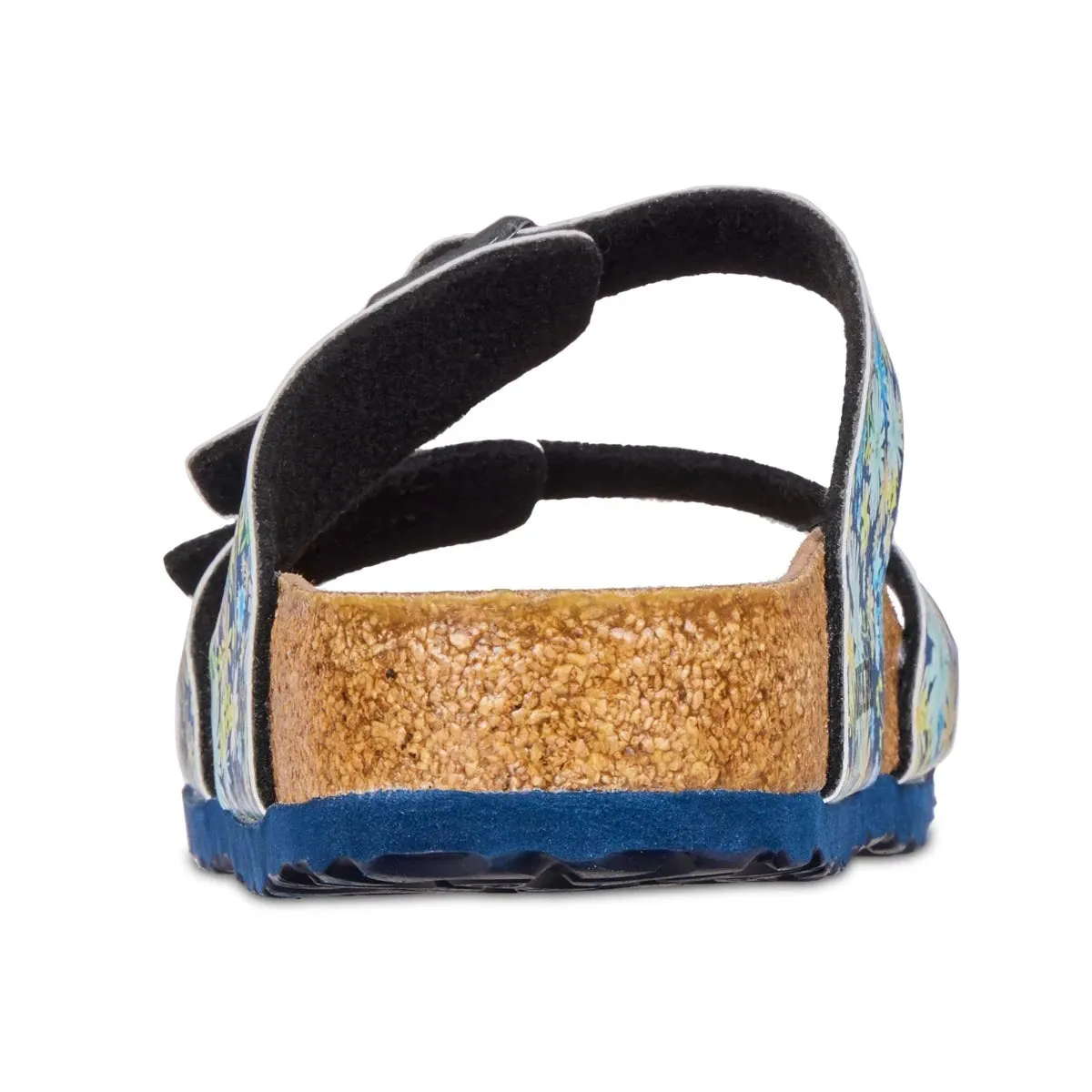 Birkenstock Sydney Vegan Birko-Flor Summer Floral Blue Sandals sold by Zulily product image thumbnail 3