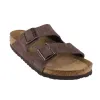 Birkenstock Arizona Soft Footbed Nubuck Leather Sandals sold by Zulily