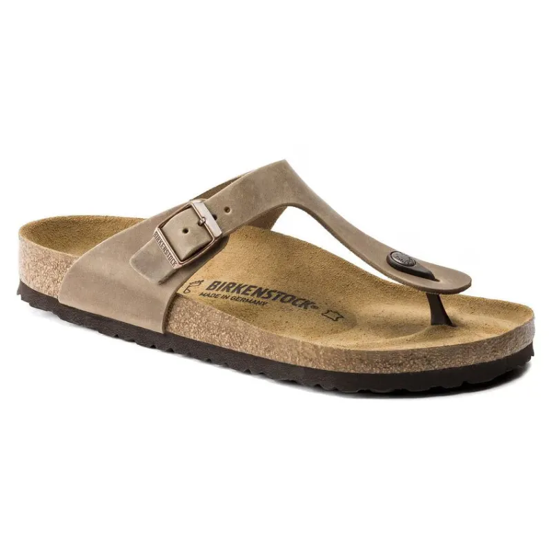 Birkenstock Gizeh Birko-Flor Brown Sandals sold by Zulily