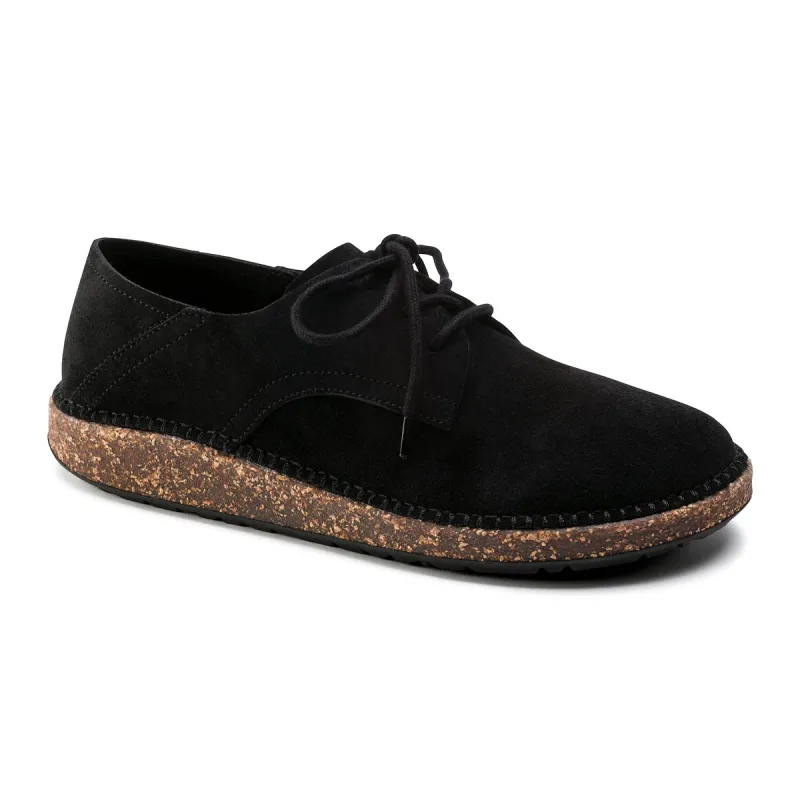 Birkenstock Gary Suede Leather Black Shoes sold by Zulily