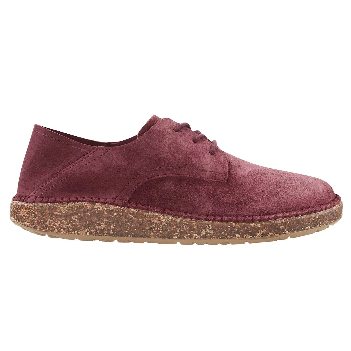 Birkenstock Gary Suede Leather Maroon Shoes sold by Zulily product image thumbnail 3