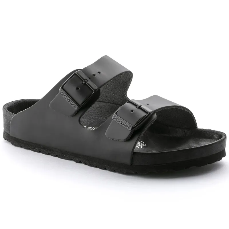 Birkenstock Monterey Natural Leather Exquisite Black Sandals sold by Zulily