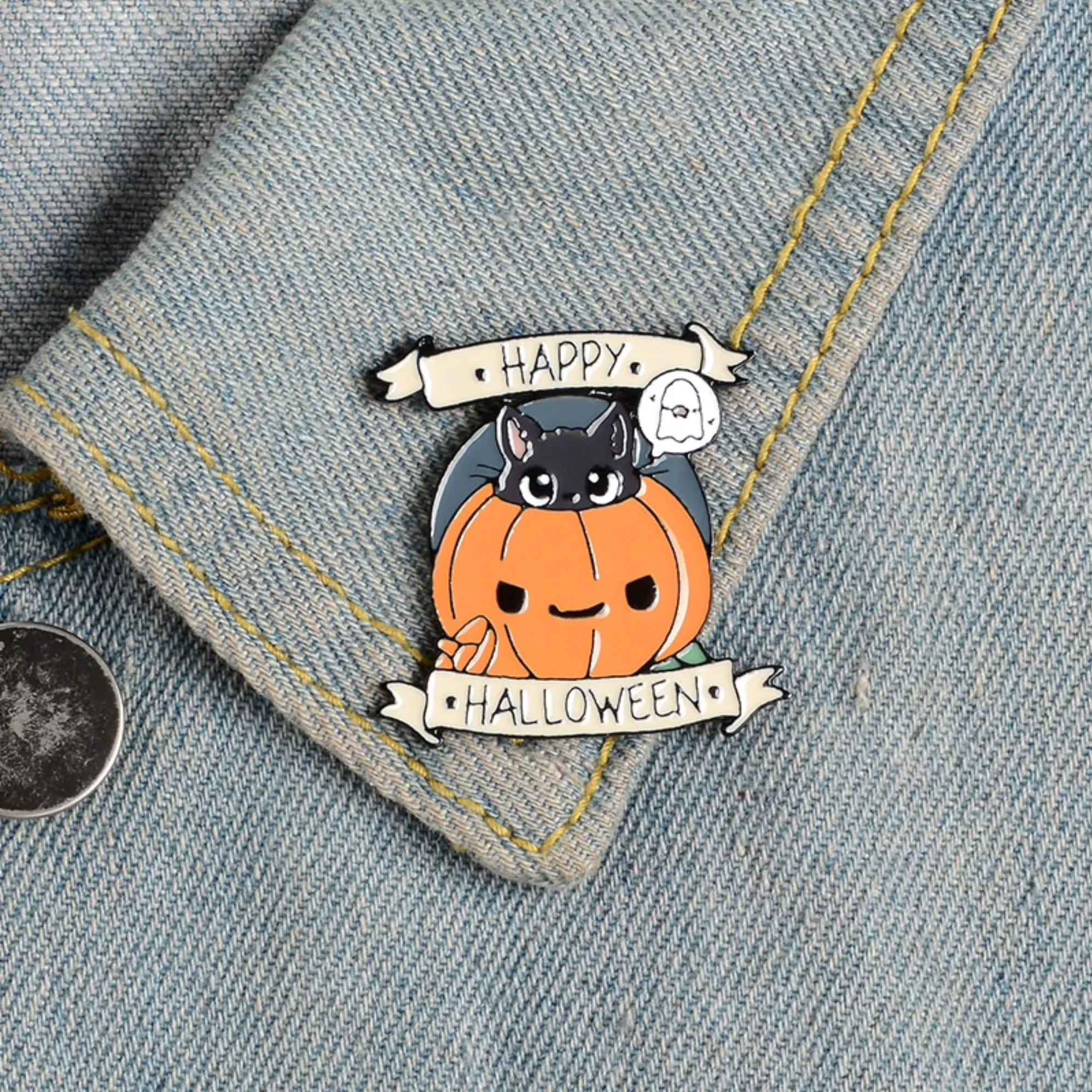 Happy Halloween Brooch sold by Zulily product image thumbnail 2