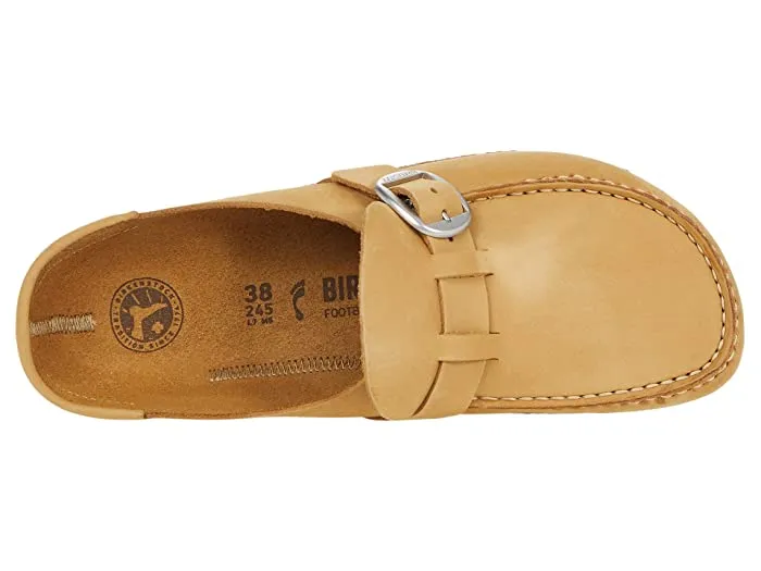 Birkenstock Buckley Nubuk Leather Latte Cream sold by Zulily product image thumbnail 3