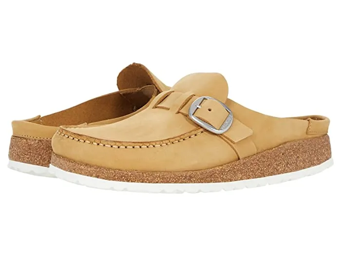 Birkenstock Buckley Nubuk Leather Latte Cream sold by Zulily product image thumbnail 2